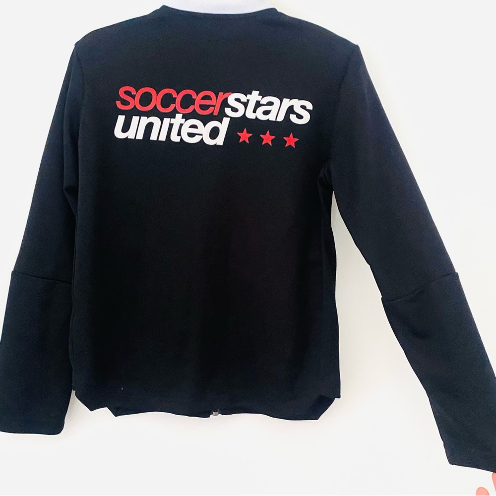 BOYS⚽️Adidas “United Soccer Stars” Sports Jacket SZ M